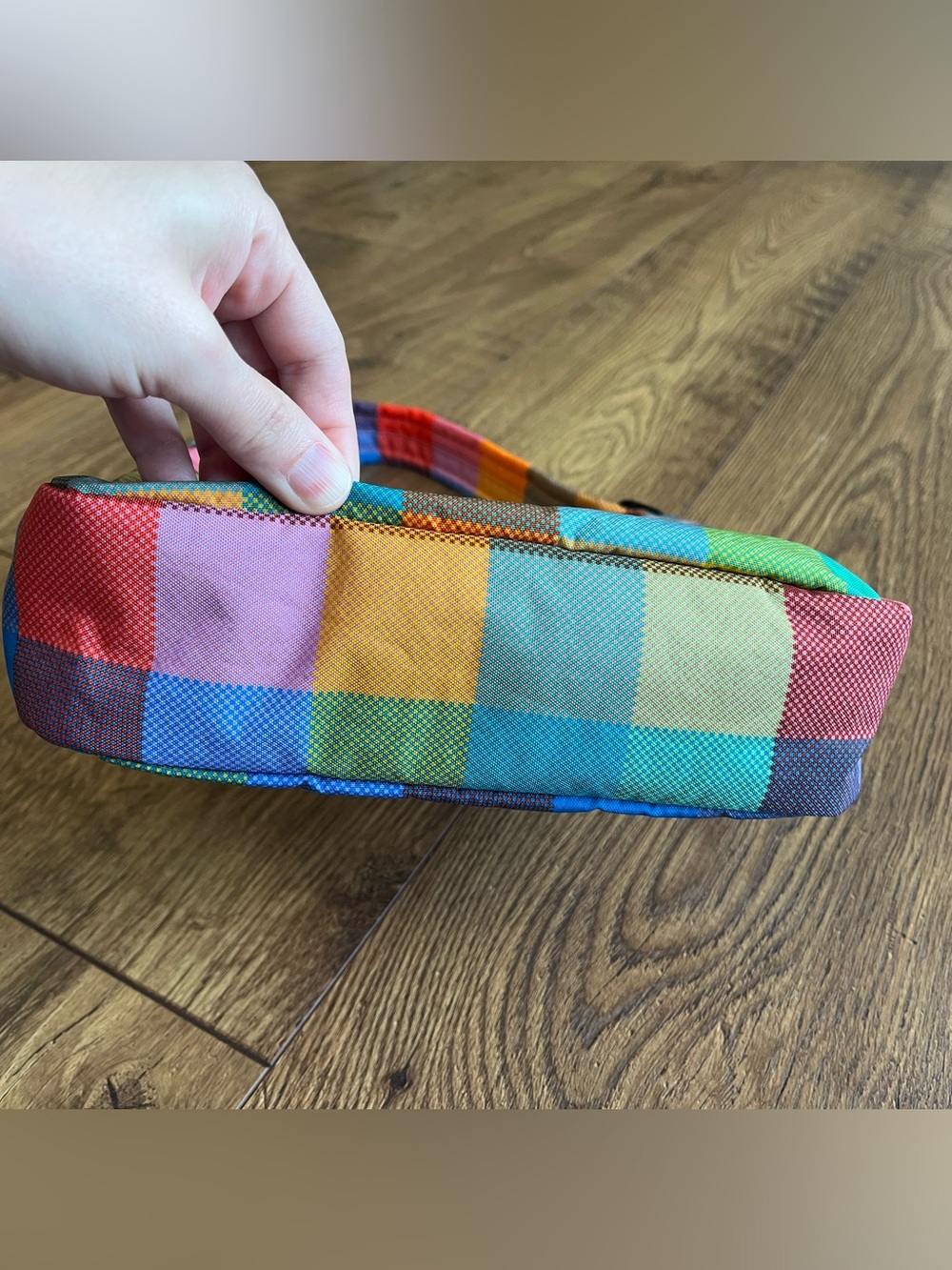 BAGGU Madras Mini Shoulder Bag - Picture 3 of 15